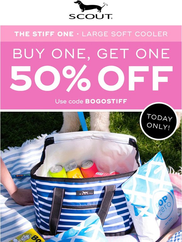 Today only! BOGO 50% OFF