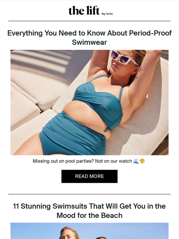 Knix how does period swimwear work milled