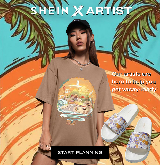 SHEIN Our SHEIN X Artists Are Giving...Vacation Vibes! Milled