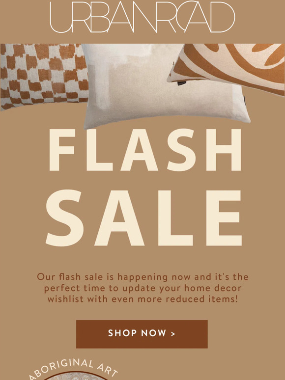 This email is the ultimate win because its FLASH SALE time 😱😱😱
