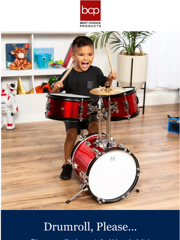 Best Choice Products DRUM up the beat! 🥁 Milled
