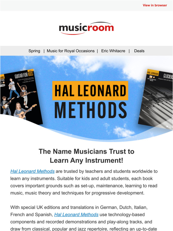 Hal Leonard Methods 📚