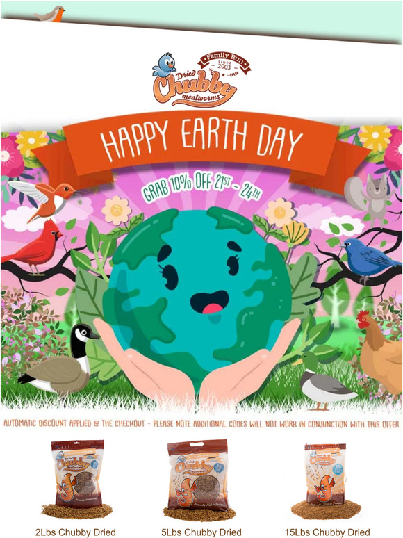 Last Chance To Grab 10% OFF For Earth Day 🌎