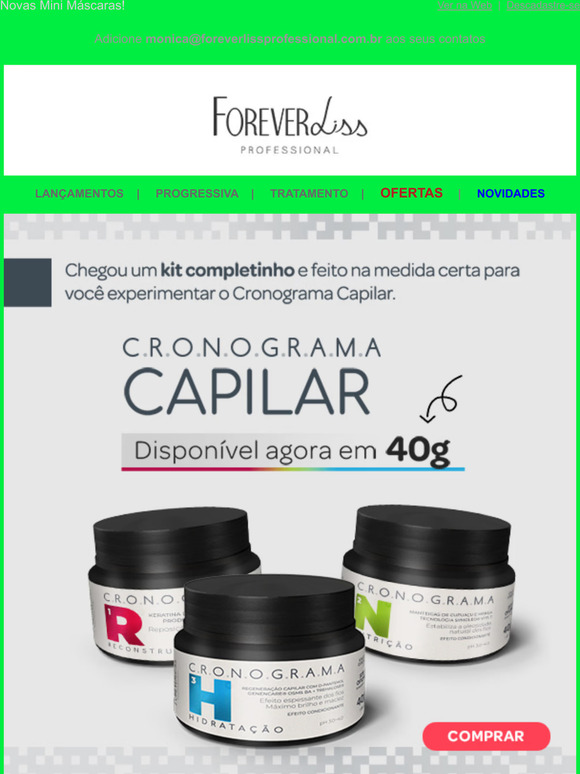 O tratamento ideal na palma de sua mão! 🖐🏻