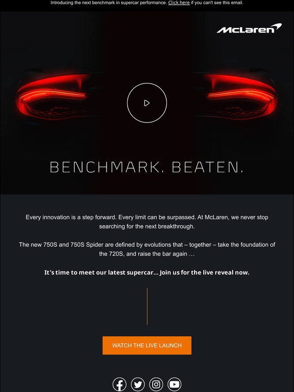 The new 750S: watch the live launch now