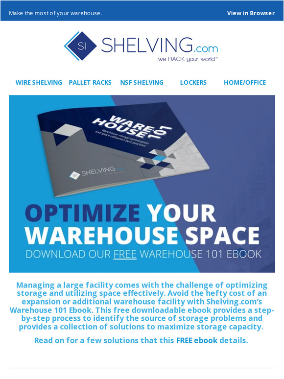 Download Our FREE Warehouse 101 Ebook