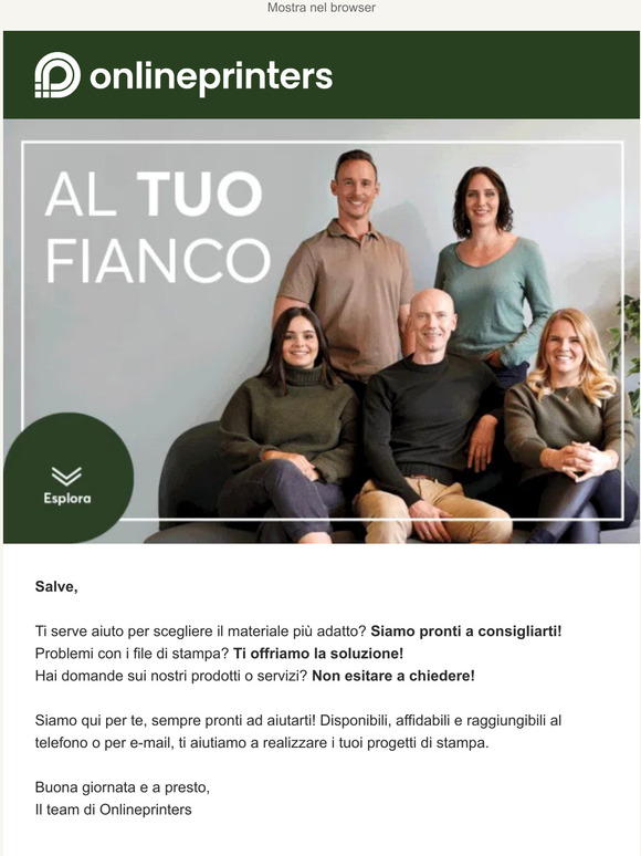 La stampa online è un gioco da ragazzi!