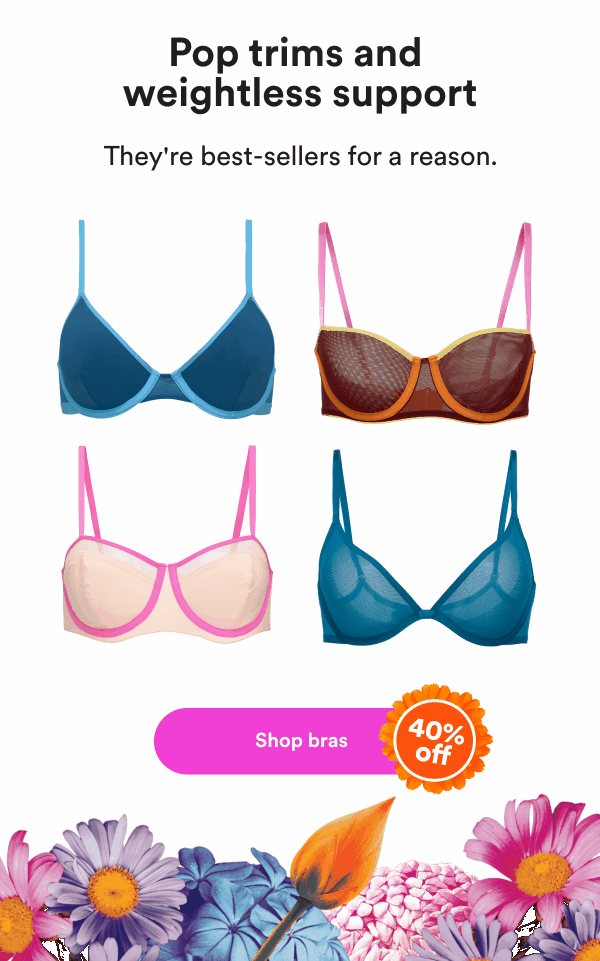 Parade: Get lifted this spring in our new bras