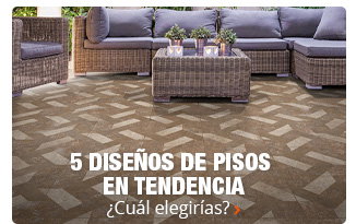 5 diseños de pisos en tendencia - ¿Cuál elegirías?