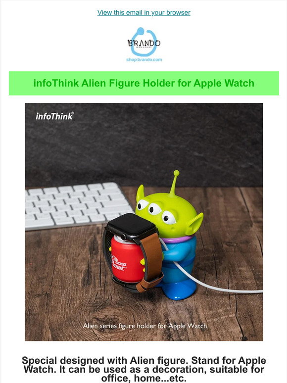infoThink Stitch Figure Holder for Apple Watch