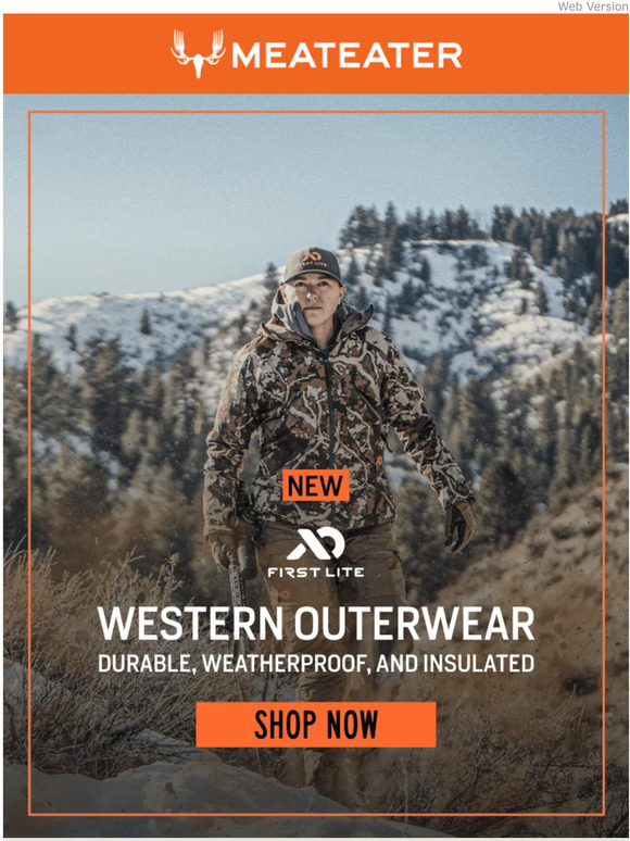 MeatEater New First Lite Western Outerwear Milled