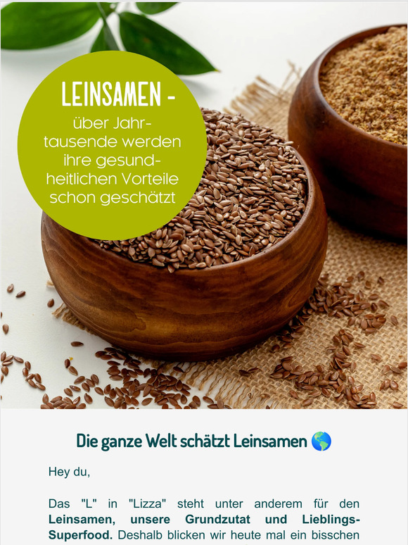 Leinsamen - ein Held aus alten Zeiten 💪