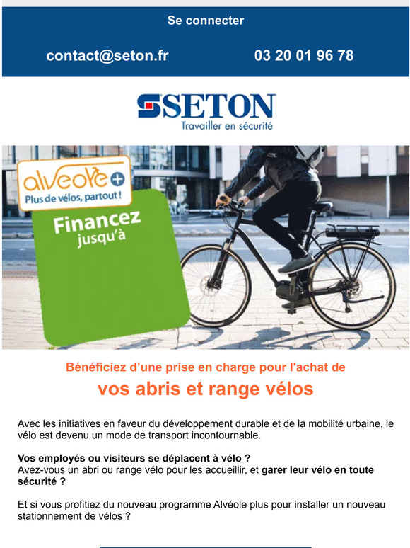 🚴‍♂️  Bénéficiez d'une aide pour votre parking à vélos