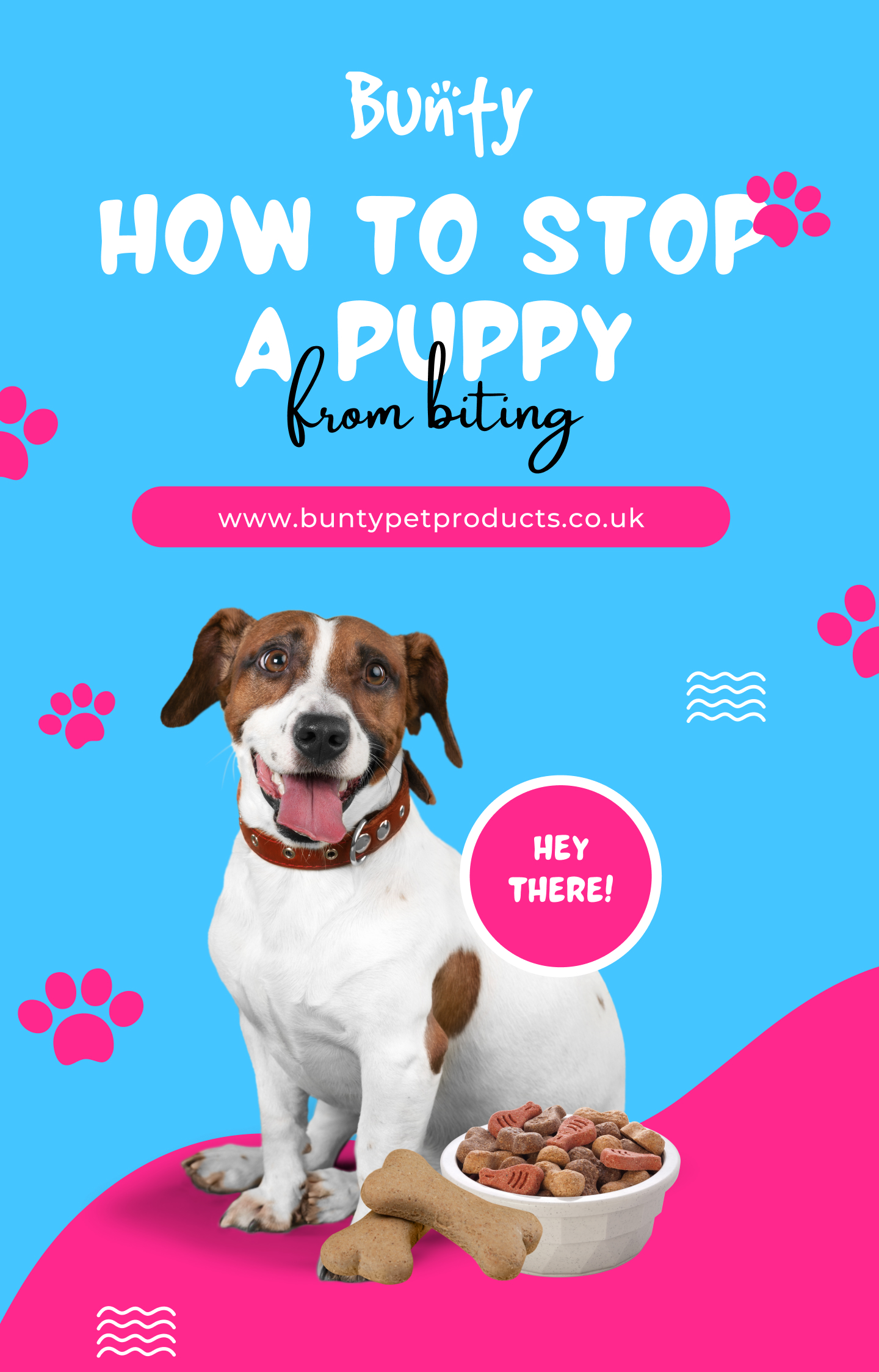 Bunty Pet Products How to stop a puppy from biting! Milled