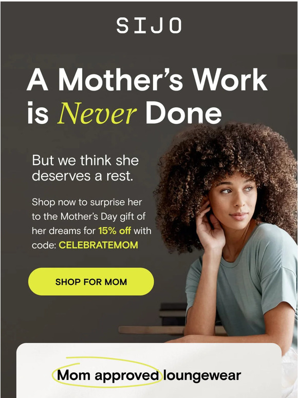 Mother’s Day Sale: Everything is 15% off 🌸