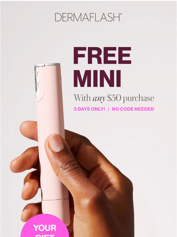 FREE Sonic Touch-Up Wand with $50 purchase