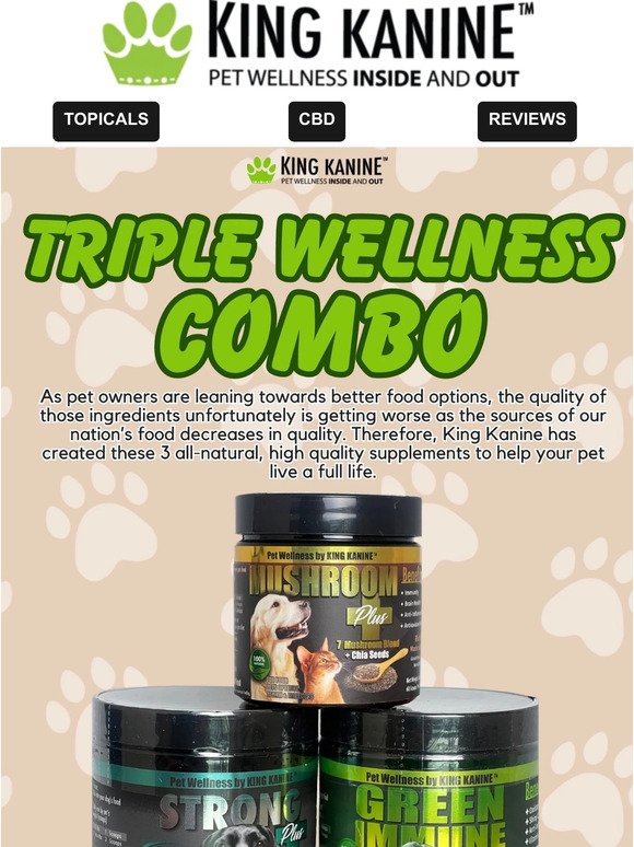 🐾🥬🐾 3 Best Supplements For Your Pet! 🐾🥬🐾