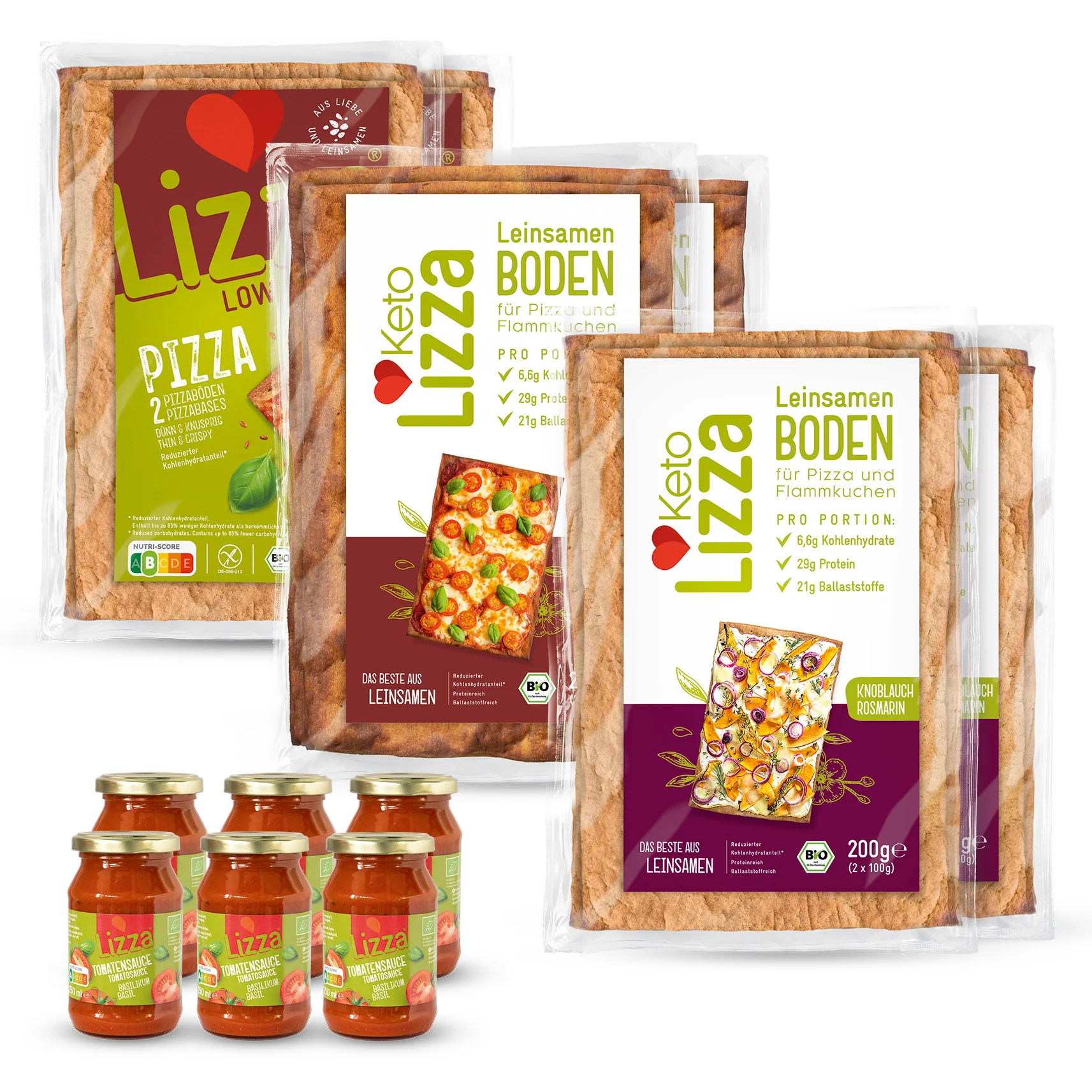 Image of Keto Pizzaboden Probierpaket