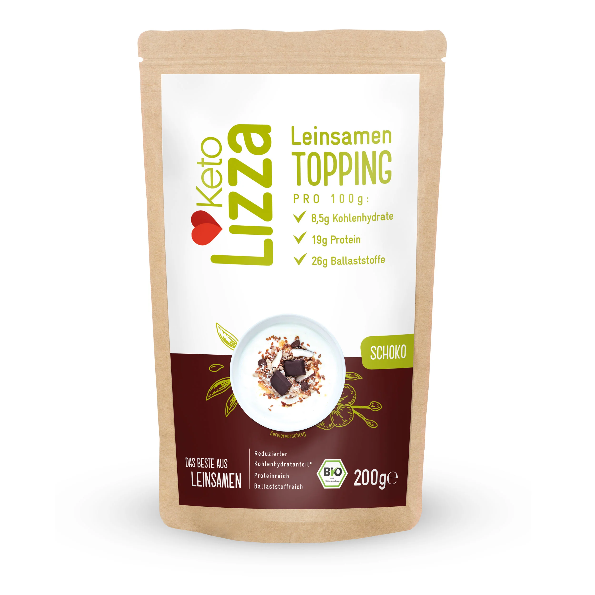 Image of Leinsamen Topping - Schoko