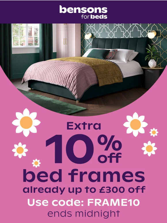 Bensons for Beds A Tuesday Exclusive You Don't Want To Miss Milled