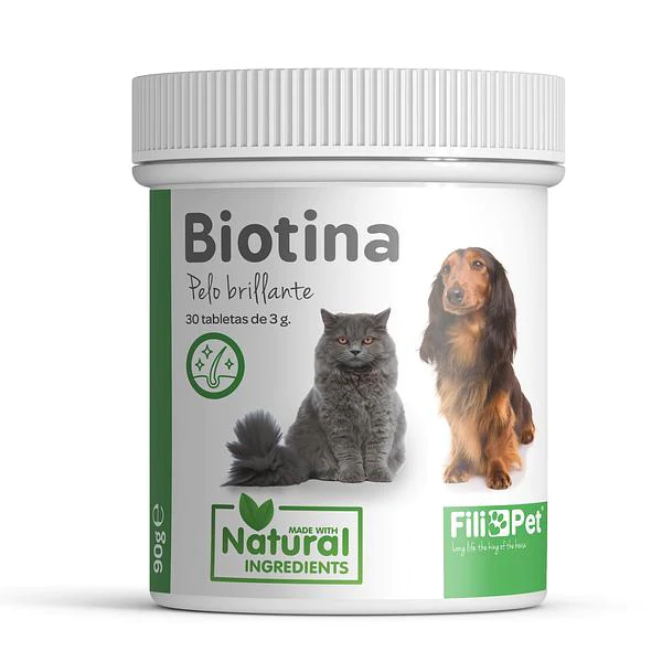 Biotina para perros y gatos