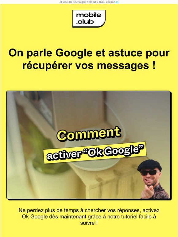 On parle Google et astuce iPhone !