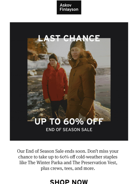 Sale Ends Soon