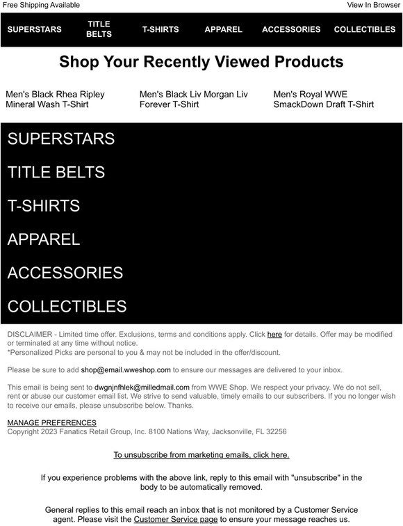 PreOrder Now! WWE World Heavyweight Championship Title