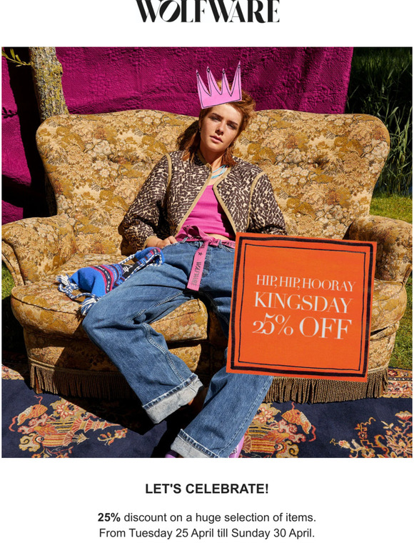 Kingsday 🧡  25% off