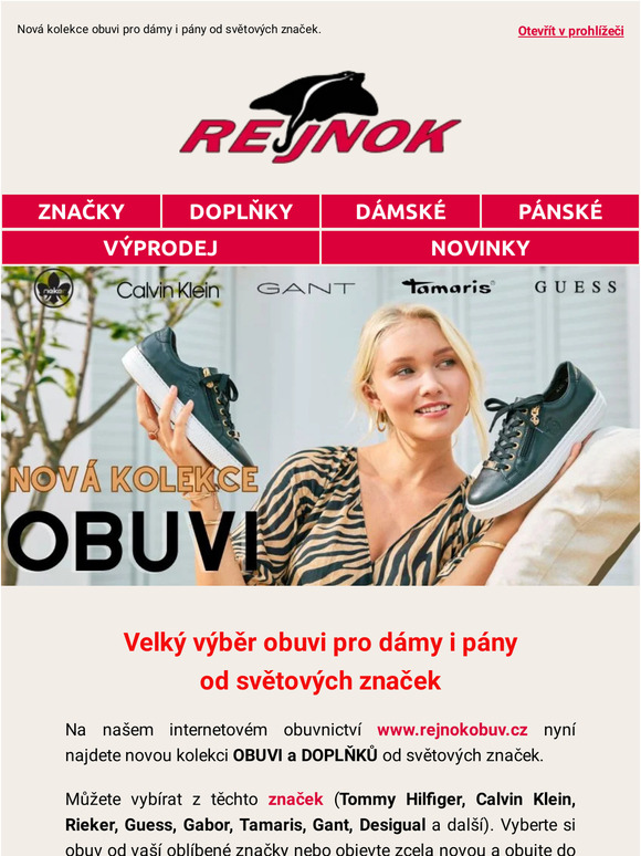 Omrkněte novou kolekci obuvi od světových značek😍
