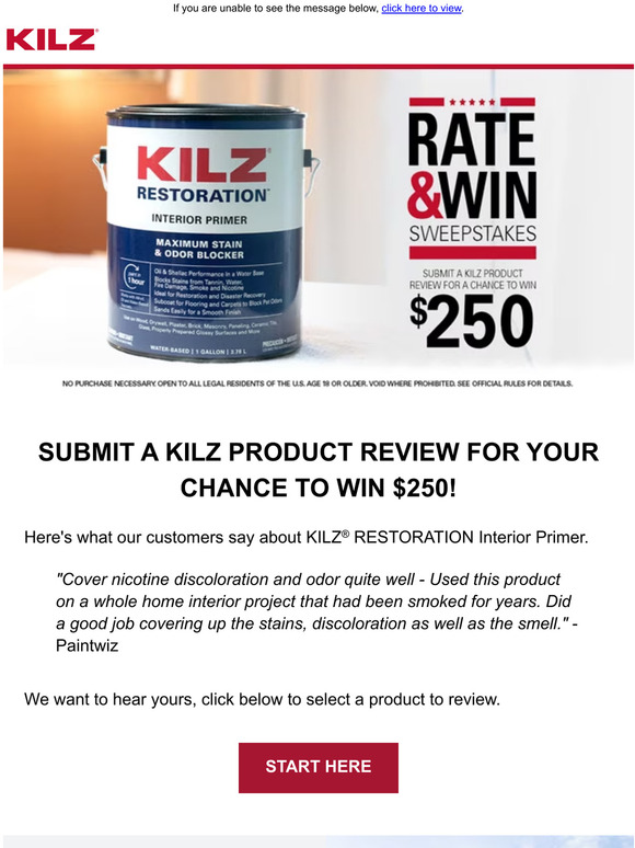 Enter to Win $250 - Rate and Win Sweepstakes