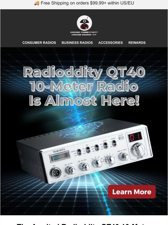 Radioddity: Coming this Thursday: Radioddity QT40 | Milled