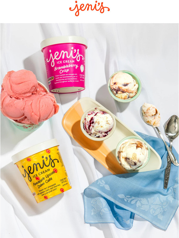 Jeni's Ice Creams Gift mom peace, quiet & ice cream Milled