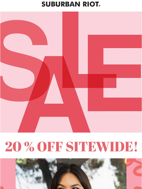 20% Off Sitewide Sale