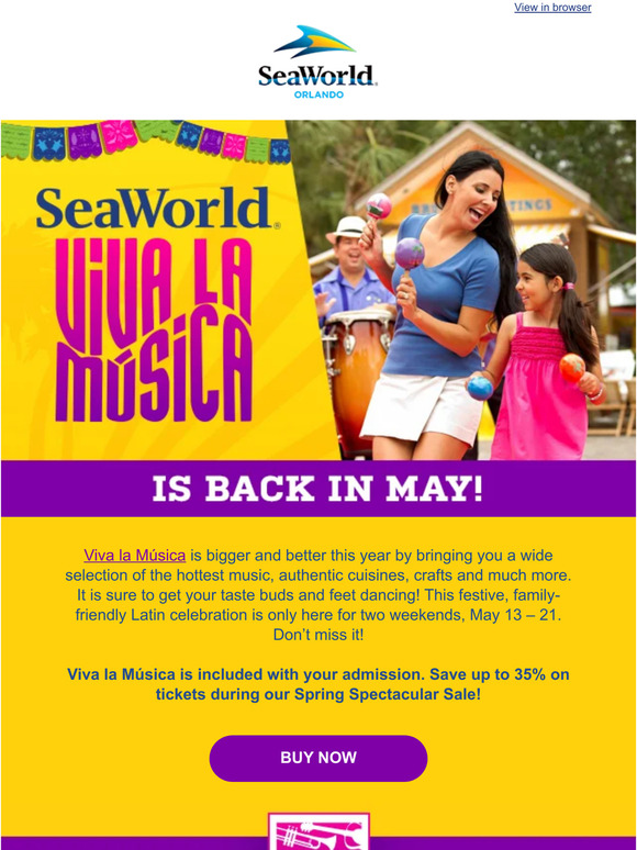 SeaWorld Parks Viva La Música Is Back Starting May 13! Milled