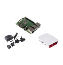 Raspberry Pi® RB-Set-3B+ Raspberry Pi® 3 B + 1 GB 4 x 1.4 GHz vr. chladiaceho telesa, vr. púzdra, vr. noobs OS, vr. HDMI