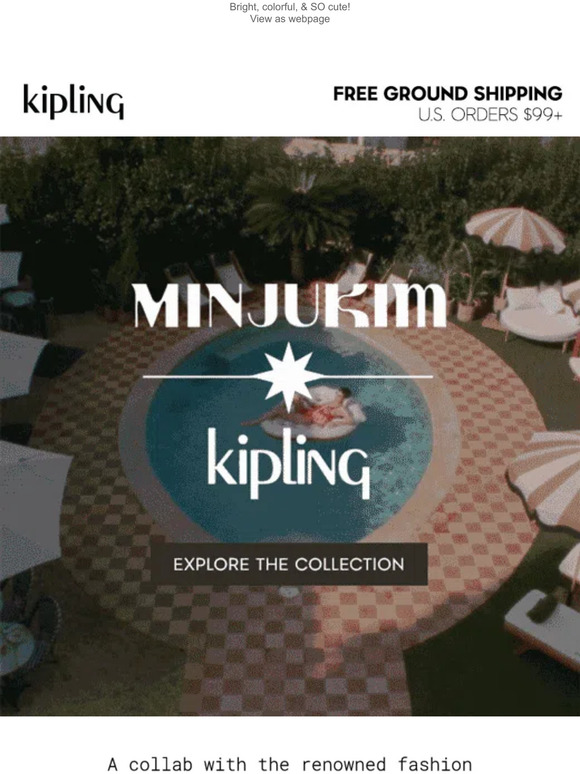 Kipling USA Introducing...Kipling x Minju Kim! Milled
