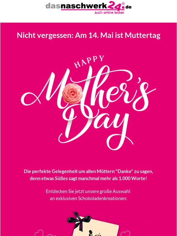 Am 14. Mai ist Muttertag 💖
