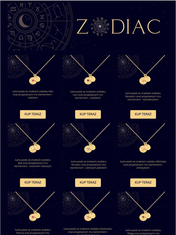 NOWA! MAGICZNA! kolekcja ZODIAC! ✨