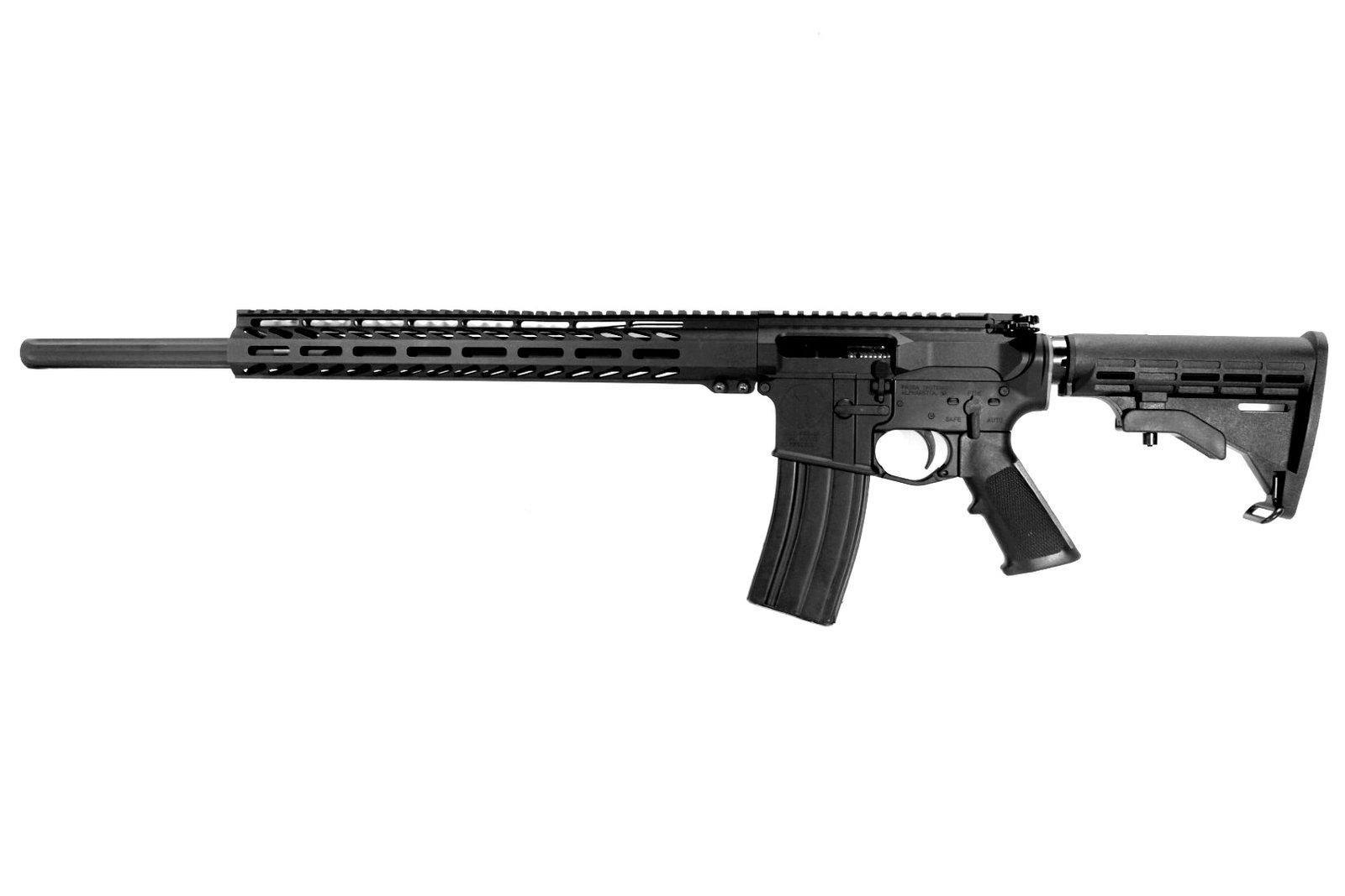Image of P2A PATRIOT LEFT HAND 22" 223 Wylde 1/7 Rifle Length Melonite Fluted Heavy Bull Barrel Rifle 