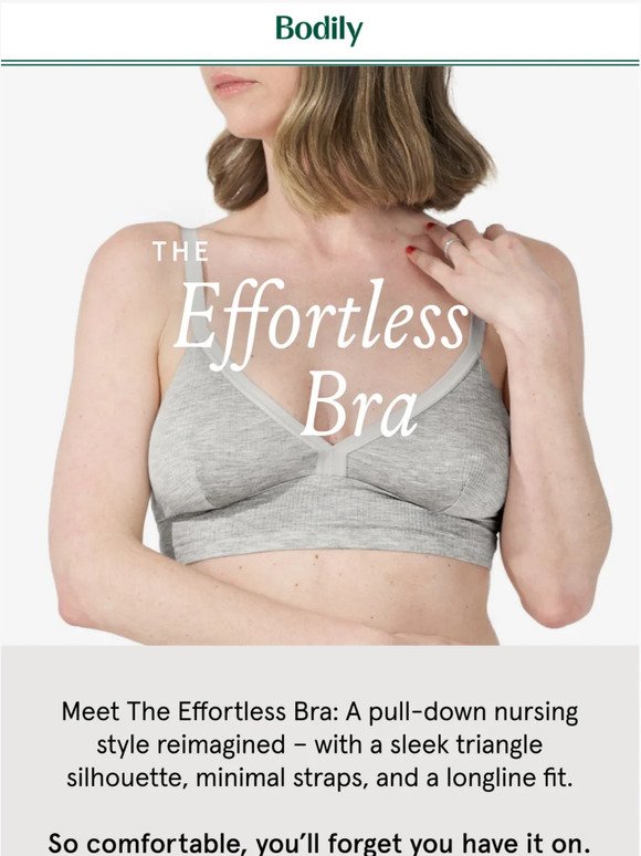 Meet The Effortless Bra ✨