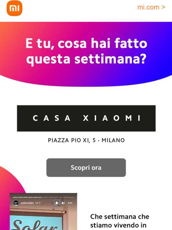 [Casa Xiaomi] Newsletter #1 - Dal folk al namasté