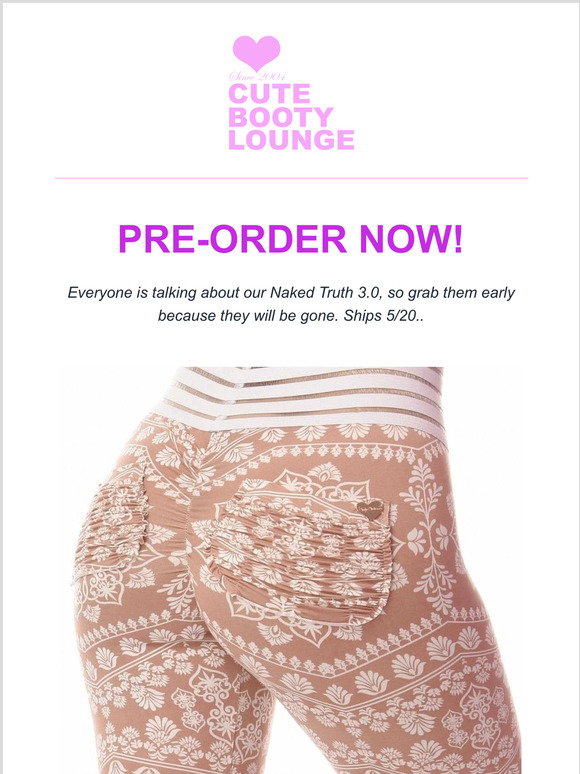 Cute Booty Lounge: Get 50% off ALL Leggings. Starts midnight