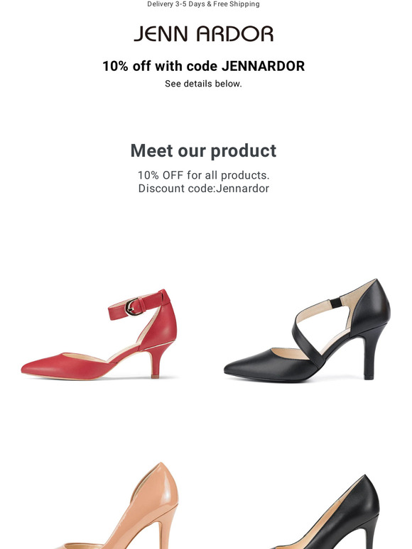 10% OFF for All New Arrivals