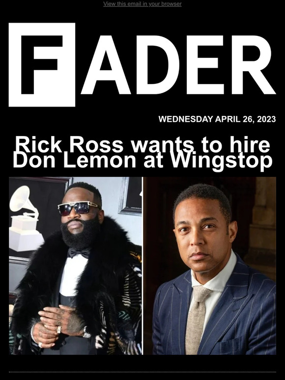 Rick Ross wants to hire Don Lemon at Wingstop, Soulja Boy must pay $235,900 to ex-girlfriend over 2019 assault and kidnapping case