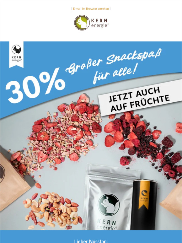 🍓 Nur noch heute: 30 % Rabatt sichern! Jetzt auch mit Früchten