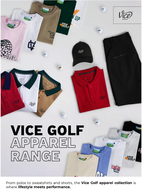 Vice Golf Vice Golf Apparel Style Meets Performance Milled