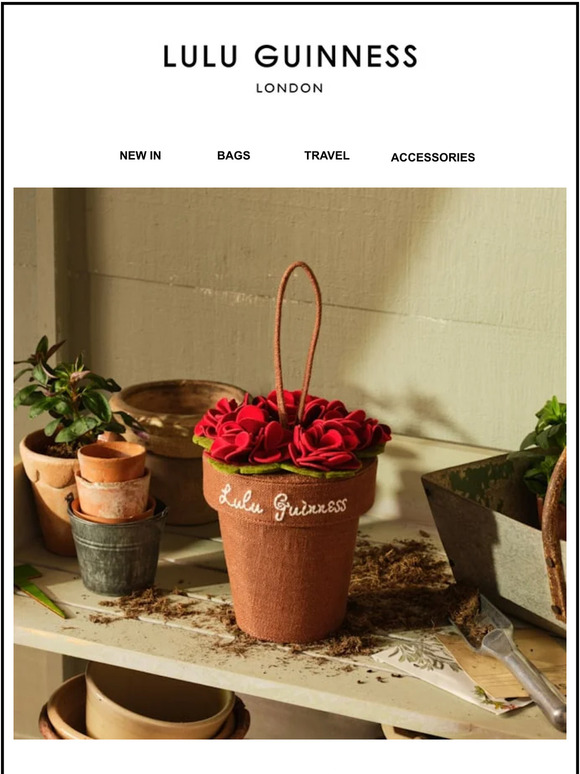 Introducing our new Geranium Flower Pot Clutch