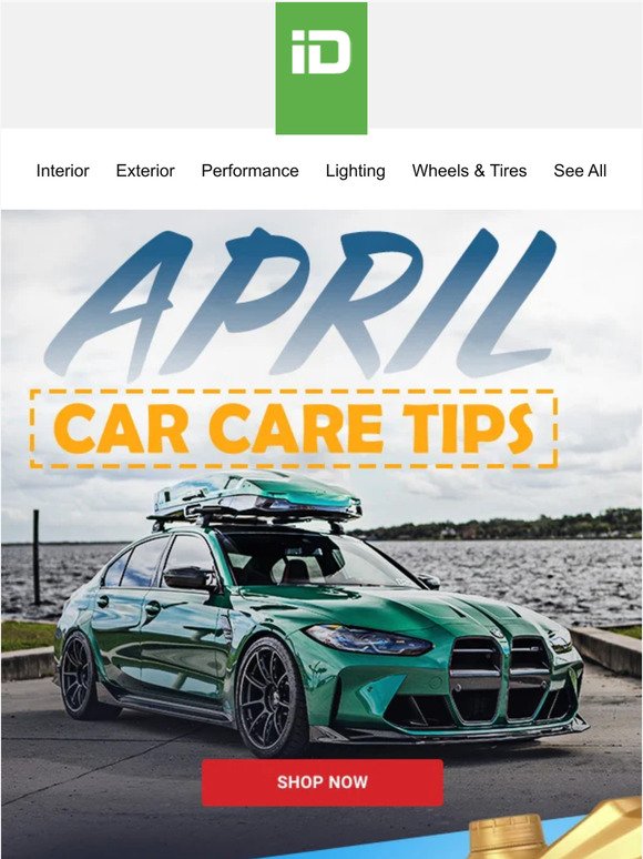 Ready, Set, Go! April car care for a hassle-free ride