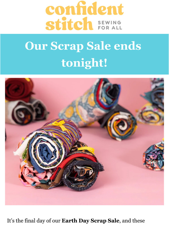 Remember - Scrap Sale ends tonight!